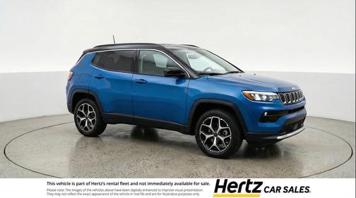 Hydro Blue Pearlcoat 2025 Jeep Compass Limited