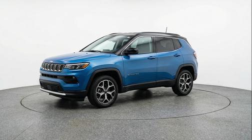 Hydro Blue Pearlcoat 2025 Jeep Compass Limited