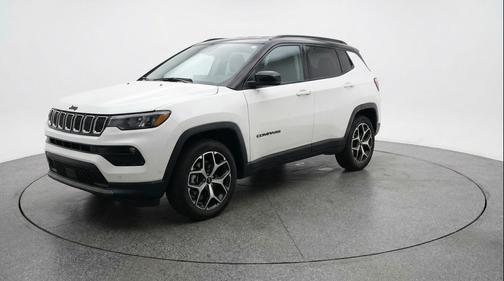 Bright White Clearcoat 2025 Jeep Compass Limited