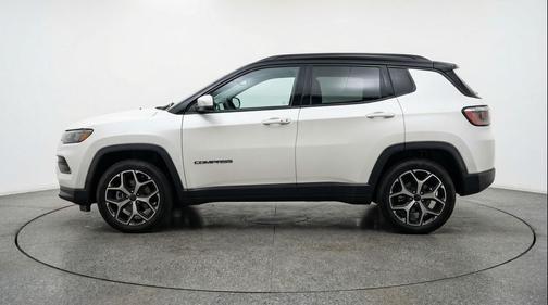 Bright White Clearcoat 2025 Jeep Compass Limited