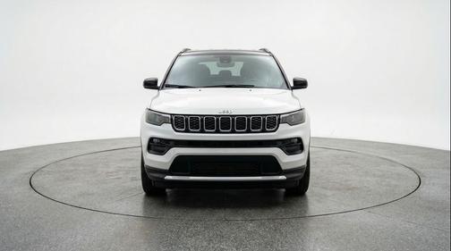 Bright White Clearcoat 2025 Jeep Compass Limited