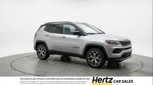 Silver Zynith Metallic Clearcoat 2025 Jeep Compass Limited