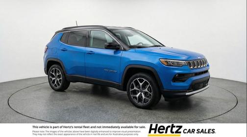 Hydro Blue Pearlcoat 2025 Jeep Compass Limited