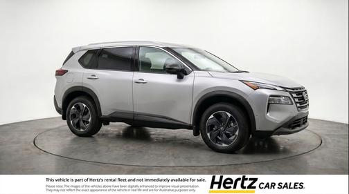 Brilliant Silver Metallic 2025 Nissan Rogue SV