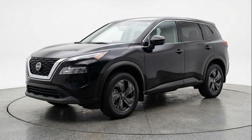 Super Black 2025 Nissan Rogue SV