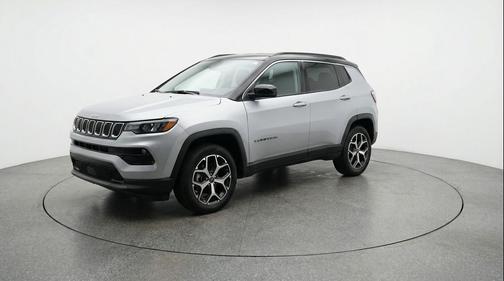 Silver Zynith Metallic Clearcoat 2025 Jeep Compass Limited