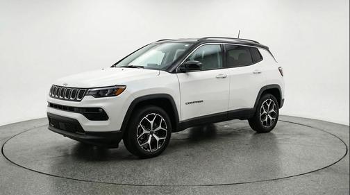 Bright White Clearcoat 2025 Jeep Compass Limited