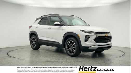 Summit White 2025 Chevrolet Trailblazer LT