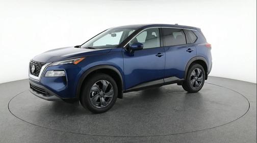 Deep Ocean Blue Pearl 2025 Nissan Rogue SV