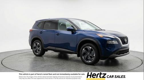 Deep Ocean Blue Pearl 2025 Nissan Rogue SV
