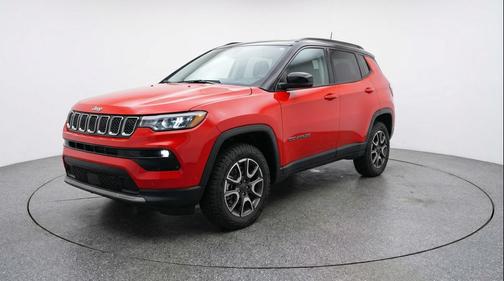 Red Hot Pearlcoat 2025 Jeep Compass Trailhawk