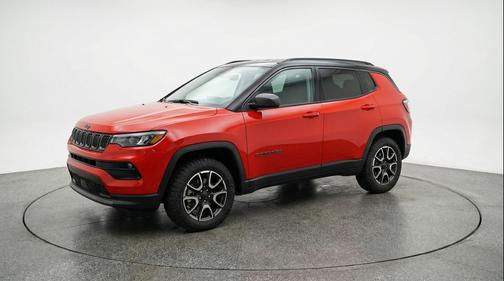 Red Hot Pearlcoat 2025 Jeep Compass Trailhawk
