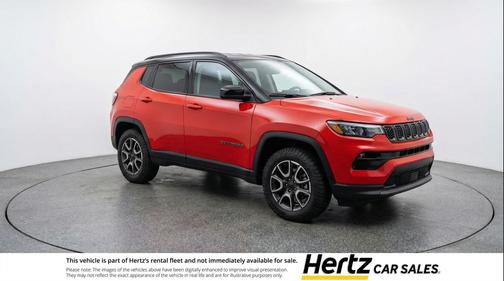Red Hot Pearlcoat 2025 Jeep Compass Trailhawk