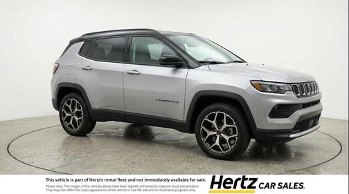 Silver Zynith Metallic Clearcoat 2025 Jeep Compass Limited