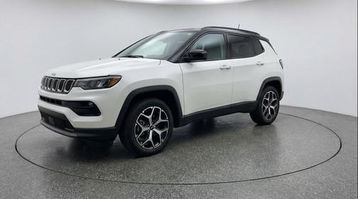 Bright White Clearcoat 2025 Jeep Compass Limited