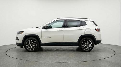 Bright White Clearcoat 2025 Jeep Compass Limited