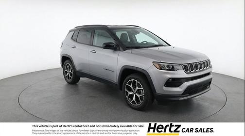 Silver Zynith Metallic Clearcoat 2025 Jeep Compass Limited