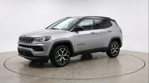 Silver Zynith Metallic Clearcoat 2025 Jeep Compass Limited