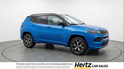 Hydro Blue Pearlcoat 2025 Jeep Compass Limited