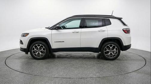 Bright White Clearcoat 2025 Jeep Compass Limited