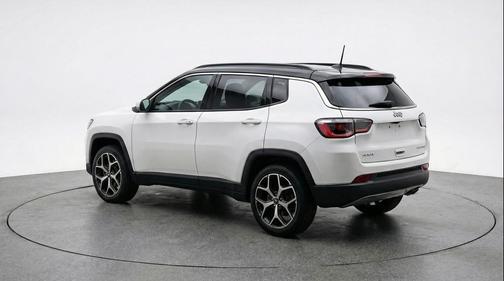 Bright White Clearcoat 2025 Jeep Compass Limited