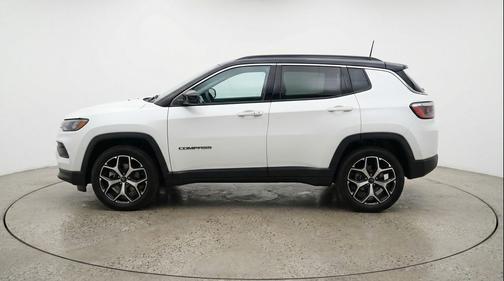 Bright White Clearcoat 2025 Jeep Compass Limited
