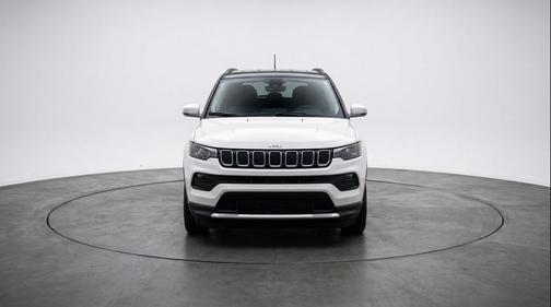 Bright White Clearcoat 2025 Jeep Compass Limited