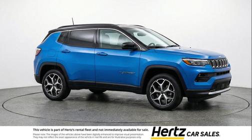 Hydro Blue Pearlcoat 2025 Jeep Compass Limited