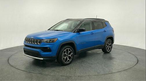 Hydro Blue Pearlcoat 2025 Jeep Compass Limited