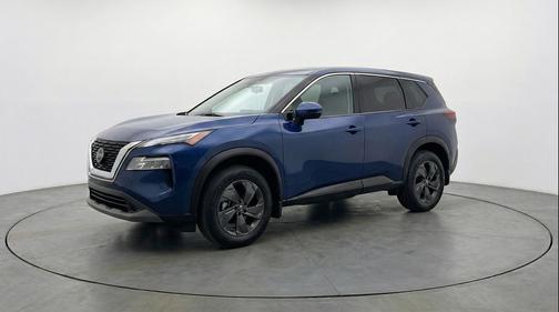 Deep Ocean Blue Pearl 2025 Nissan Rogue SV