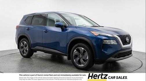 Deep Ocean Blue Pearl 2025 Nissan Rogue SV
