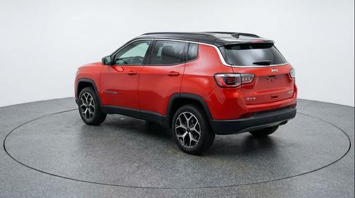 Red Hot Pearlcoat 2025 Jeep Compass Limited