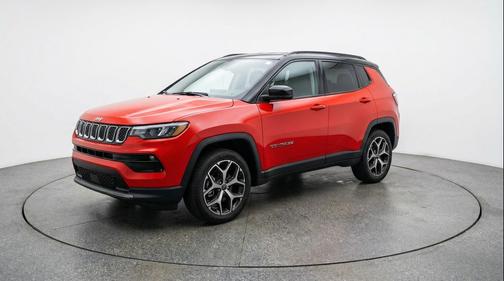 Red Hot Pearlcoat 2025 Jeep Compass Limited