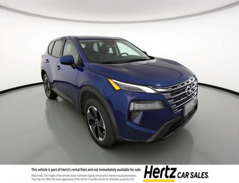 Deep Ocean Blue Pearl 2025 Nissan Rogue SV