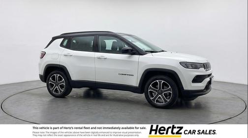 Bright White Clearcoat 2025 Jeep Compass Trailhawk