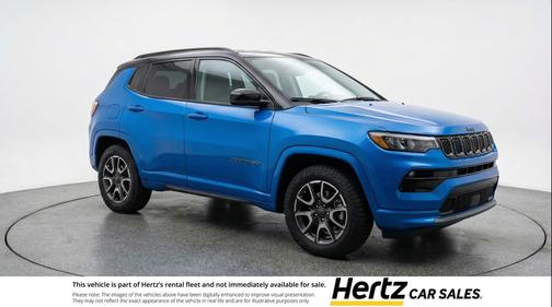 Hydro Blue Pearlcoat 2025 Jeep Compass Trailhawk