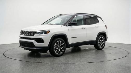 Bright White Clearcoat 2025 Jeep Compass Limited