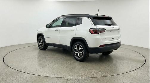 Bright White Clearcoat 2025 Jeep Compass Limited