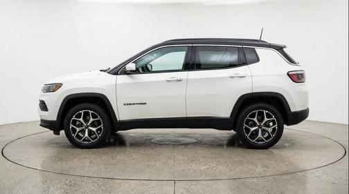 Bright White Clearcoat 2025 Jeep Compass Limited