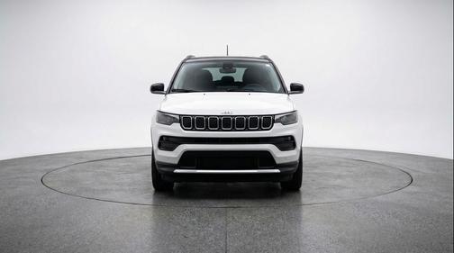 Bright White Clearcoat 2025 Jeep Compass Limited