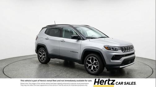Silver Zynith Metallic Clearcoat 2025 Jeep Compass Limited