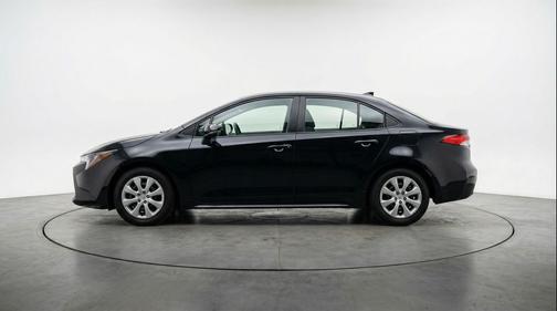 Midnight Black Metallic 2025 Toyota Corolla LE