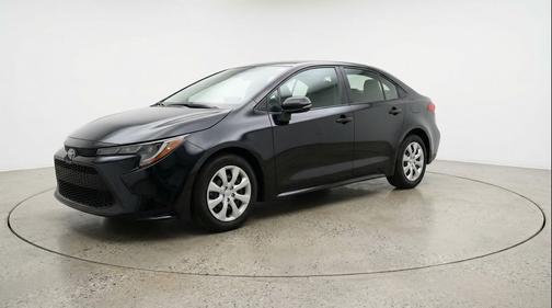 Midnight Black Metallic 2025 Toyota Corolla LE