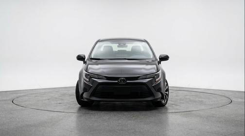 Midnight Black Metallic 2025 Toyota Corolla LE