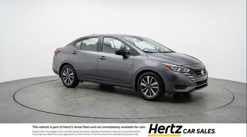 Gun Metallic 2025 Nissan Versa 1.6 SV