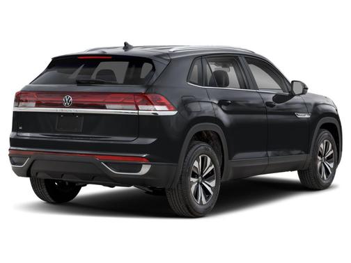 Deep Black Pearl 2026 Volkswagen Atlas Cross Sport 2.0T SE w/Technology 4MOTION