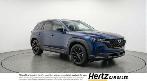 Ingot Blue Metallic 2025 Mazda CX-50 2.5 S Premium Package