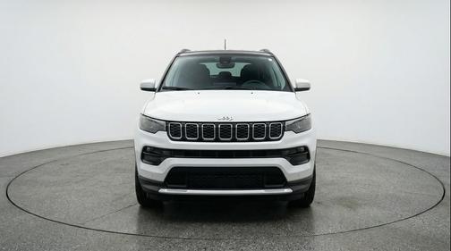 Bright White Clearcoat 2025 Jeep Compass Limited