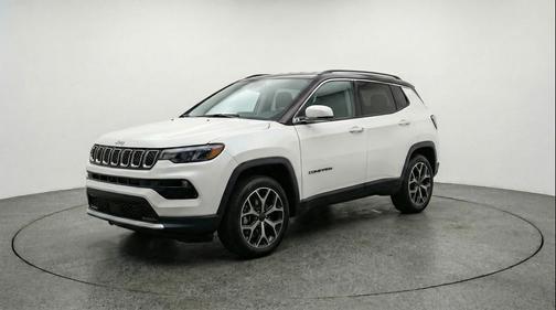 Bright White Clearcoat 2025 Jeep Compass Limited