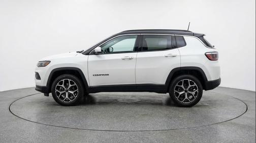 Bright White Clearcoat 2025 Jeep Compass Limited